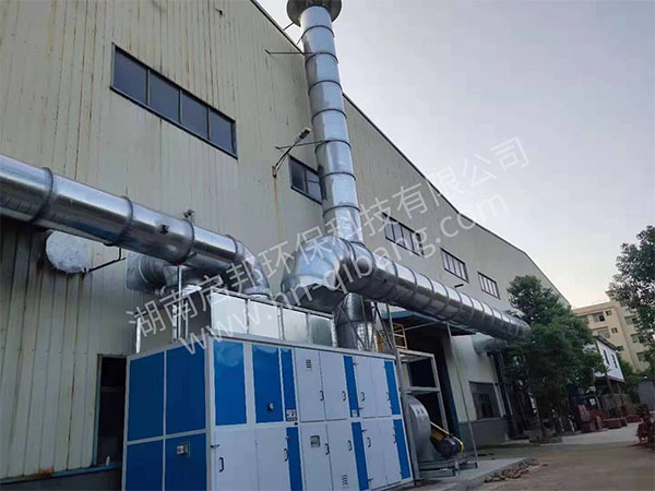電機(jī)-水泵噴涂線(xiàn)廢氣處理